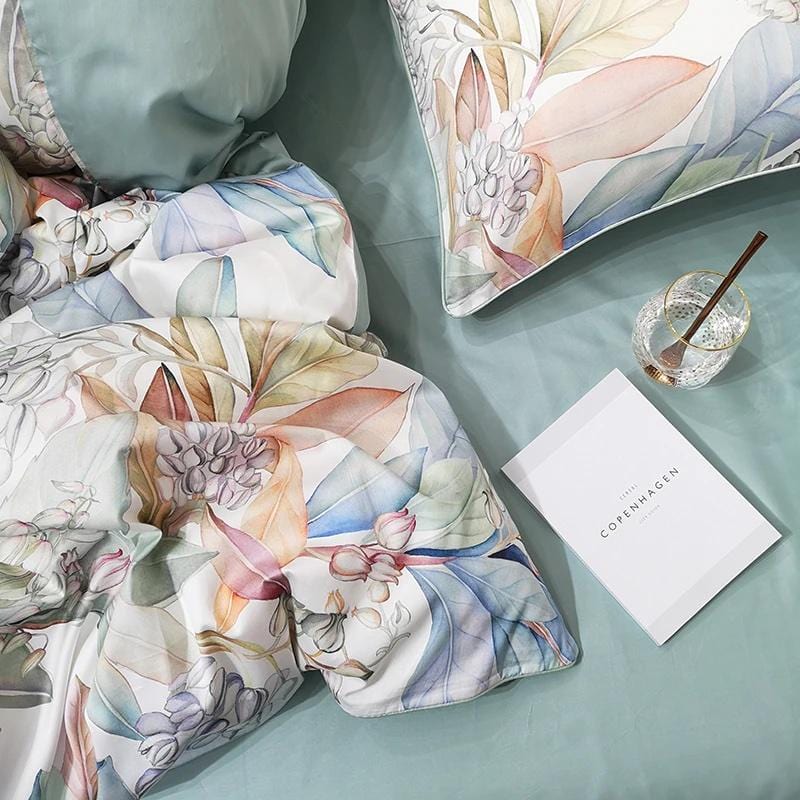FloralPure - Egyptian Cotton Bed Linen Set