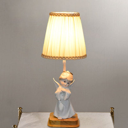 HeavenlyGlow – Angelic Nightstand Lamp