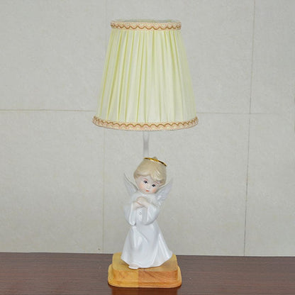 HeavenlyGlow – Angelic Nightstand Lamp