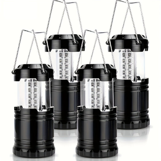 Rechargeable LED Emergency Lights - Foldable Lamp with Adjustable Brightness for Outdoor and Power Outage Use-2
