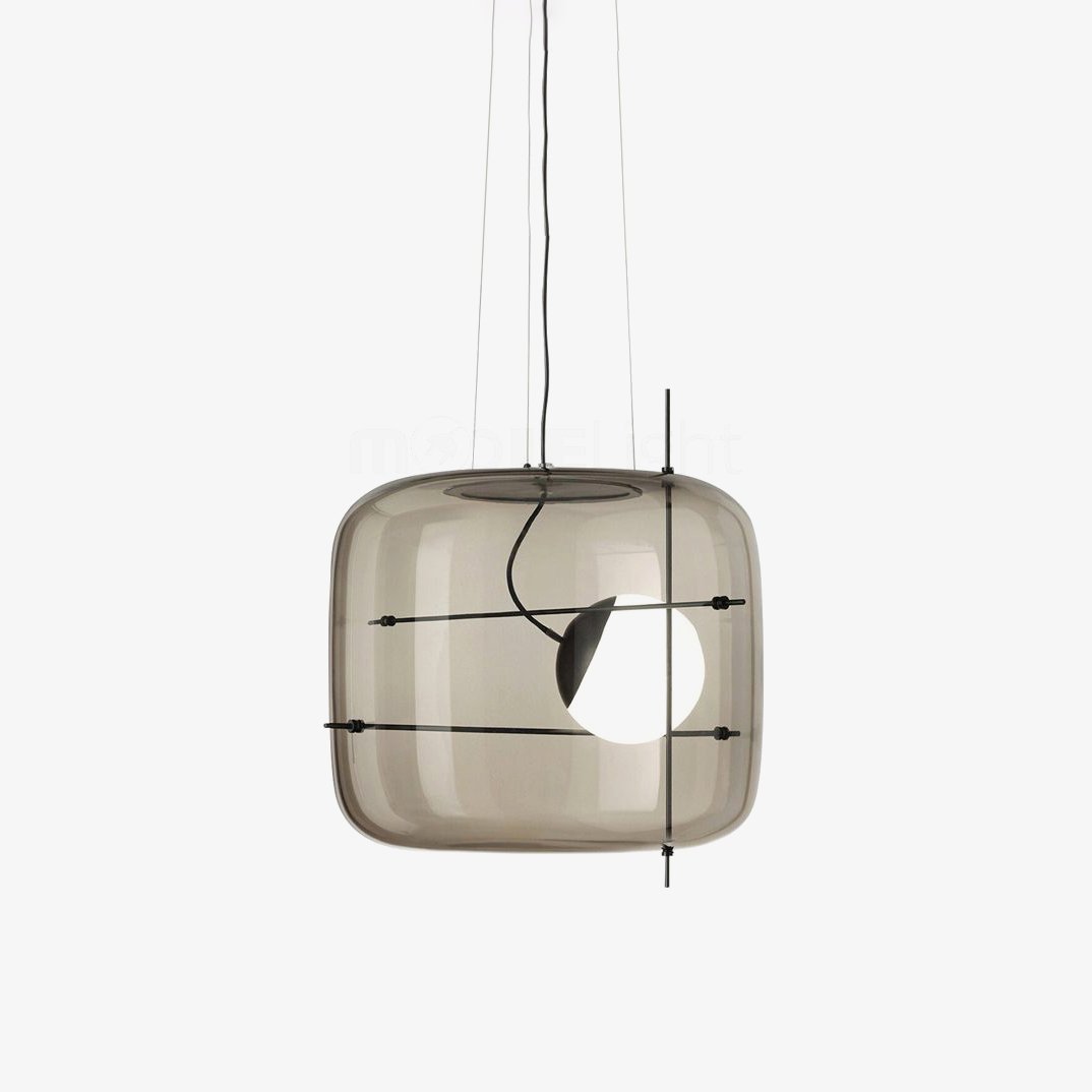 CognacLuxe - Stijlvolle Glas Pendelleuchte