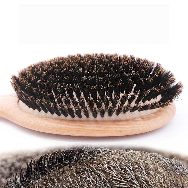 NaturEase Comb - Premium Wooden Hairbrush for Straightening & Styling