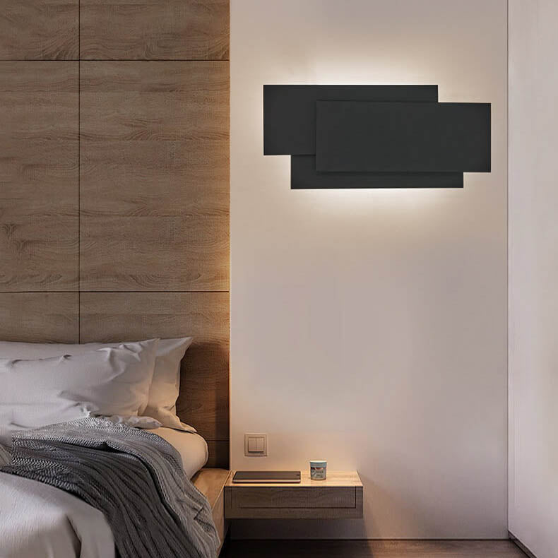 StackGlow – Applique murale LED moderne en couches