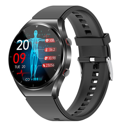 1+1 FREE | One-Click Blood Sugar & Blood Pressure Monitor – EKG, HRV, and Health Tracking Smartwatch 0