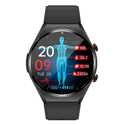 1+1 FREE | One-Click Blood Sugar & Blood Pressure Monitor – EKG, HRV, and Health Tracking Smartwatch 1