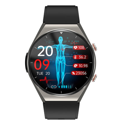 1+1 FREE | One-Click Blood Sugar & Blood Pressure Monitor – EKG, HRV, and Health Tracking Smartwatch 2