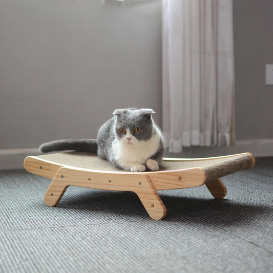 Cat Bed in Crab Shape with Soft Replaceable Fabric – Cozy and Stylish Resting Place for Cats-1
