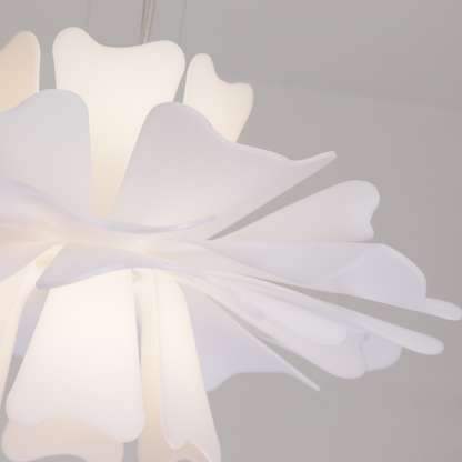 LumaPetal - Stylish White Hanging Light