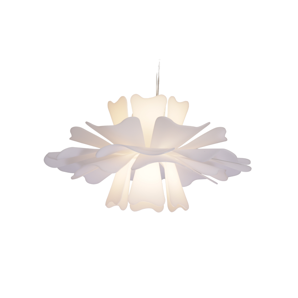 LumaPetal - Stylish White Hanging Light