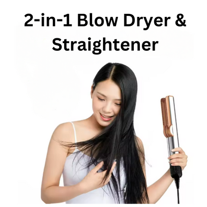 StraightAir Styler - Asciugacapelli e piastra 2 in 1 per capelli senza sforzo