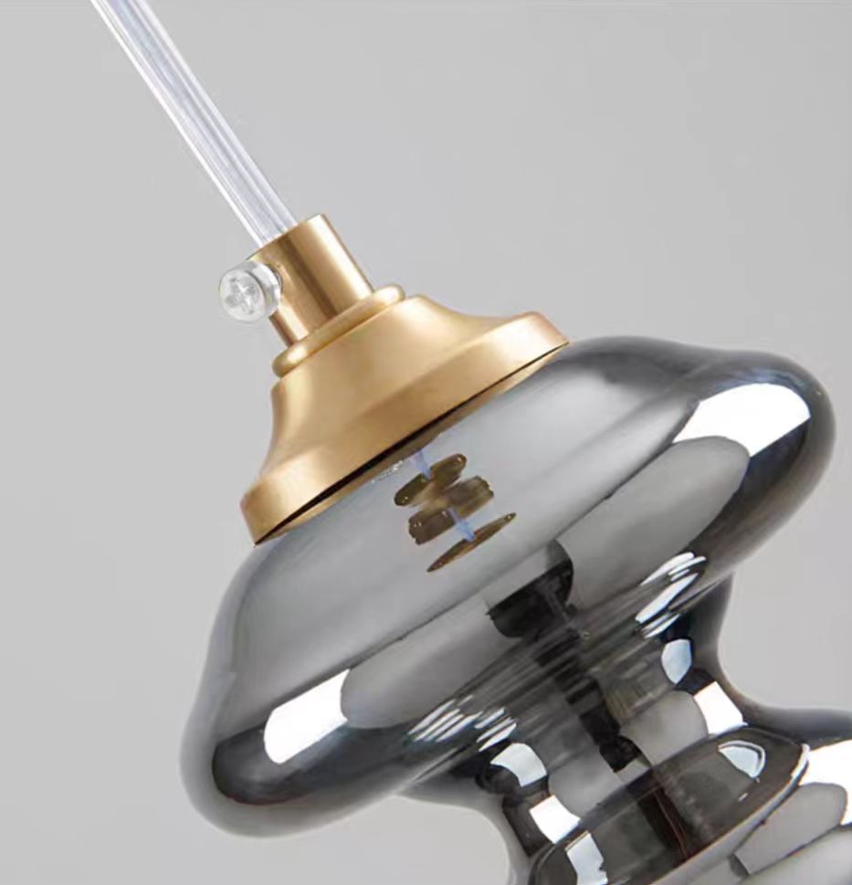 NebulaGlow - Grey Hanging Lamp