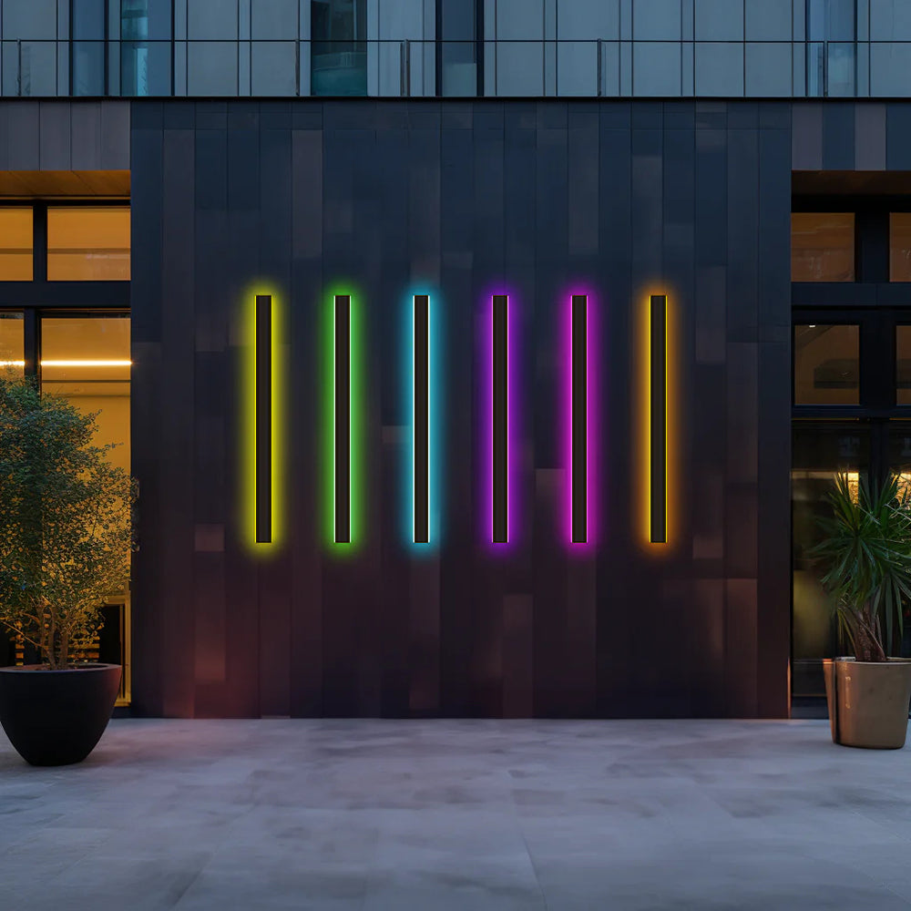 MetalGlow – Contemporary LED Wall Light for Outdoors