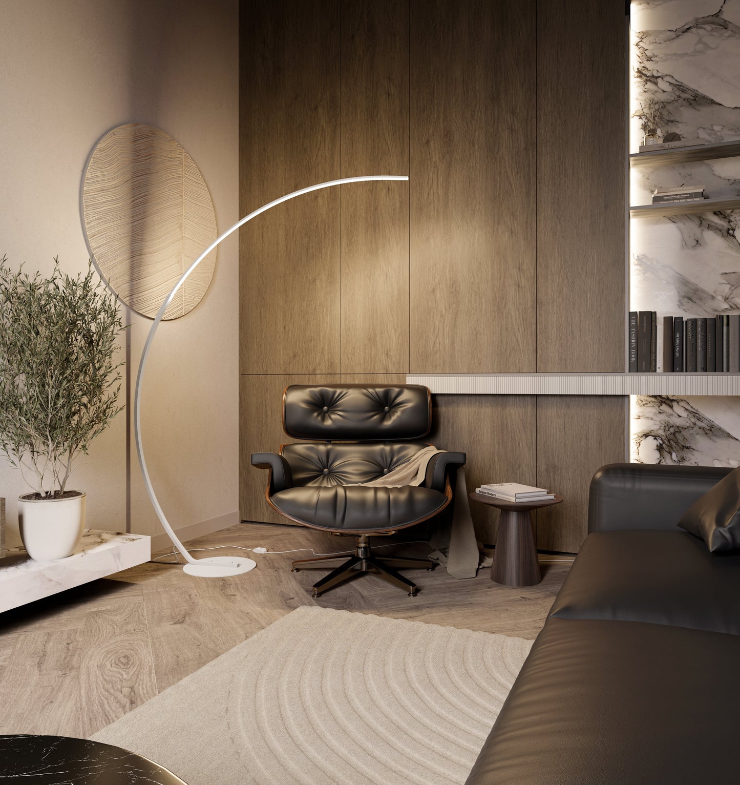 SwitchLume – LED Floor Lamp with Foot Switch