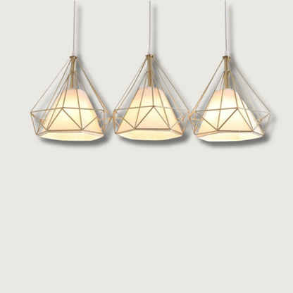 SteelAura – Luz de Techo Industrial Moderna