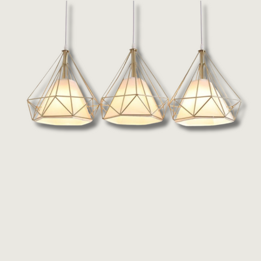 SteelAura – Lampada da soffitto industriale moderna
