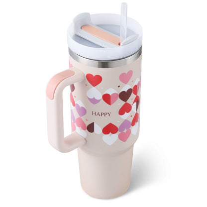 ChillMug - Isoleret Drikkekrus med sugerør