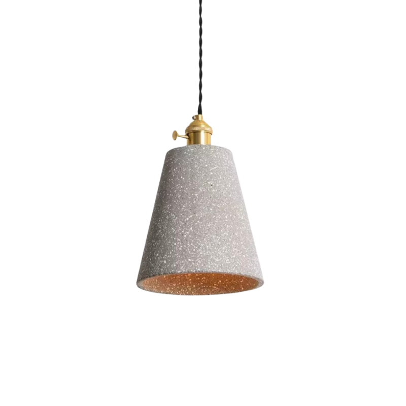 UrbanLume – Lampada a sospensione in cemento moderno