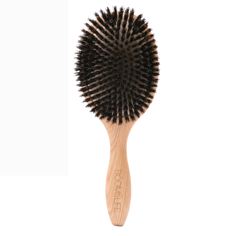 NaturEase Comb - Premium Wooden Hairbrush for Straightening & Styling