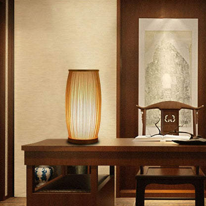EcoLuxe - Bamboo Table Lamp with Warm Light