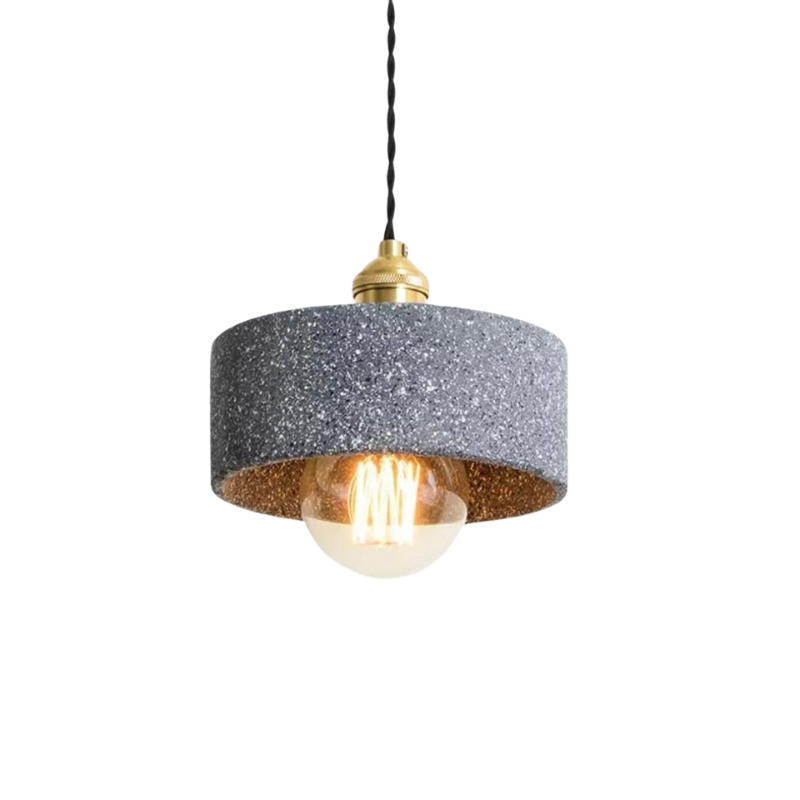 UrbanLume – Lampada a sospensione in cemento moderno