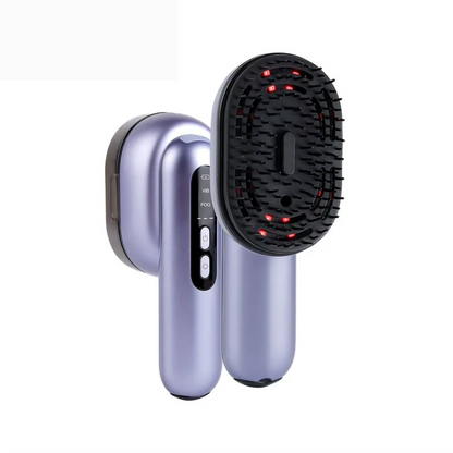 GlowSpray Comb - Head Massager with Vibration & Hair Oil Applicator