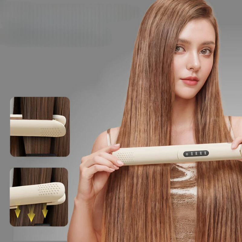 HairLuxe - 2-in-1 Ionic Ceramic Straightener