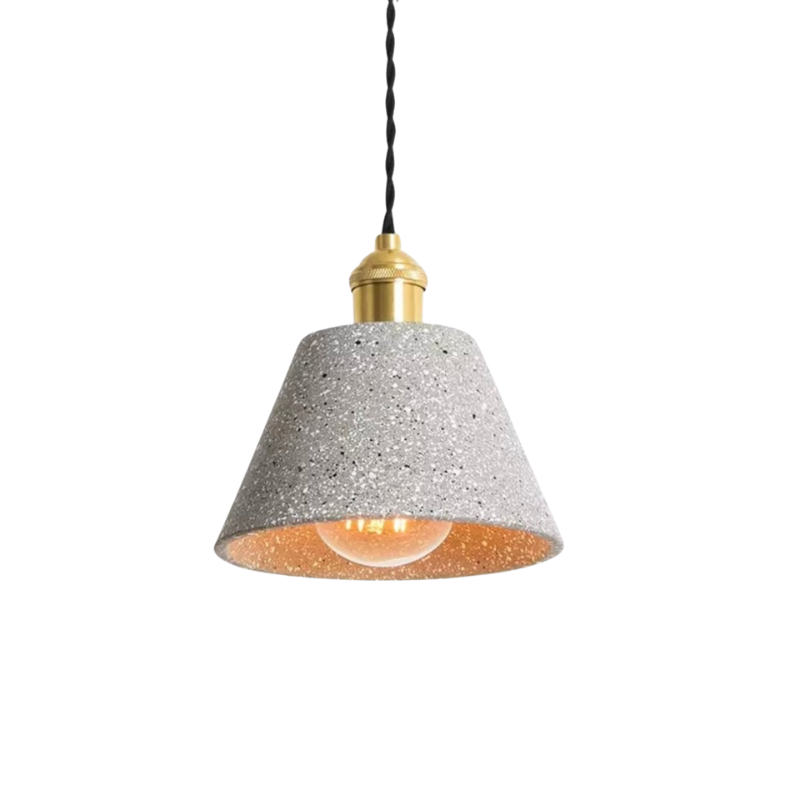 UrbanLume – Lampada a sospensione in cemento moderno