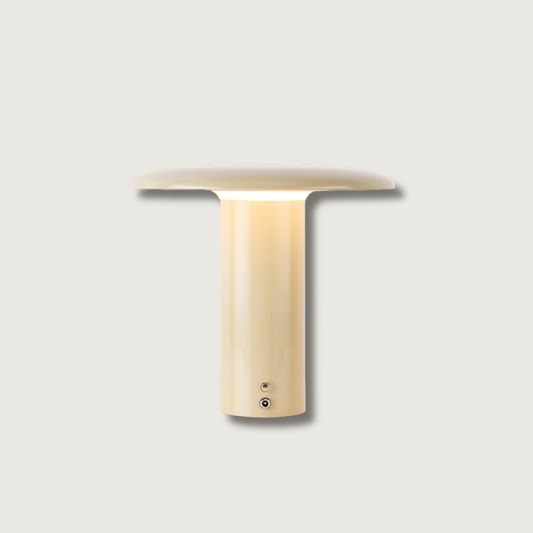 GlowStream – Elegante Lampada da Tavolo LED con Ricarica USB
