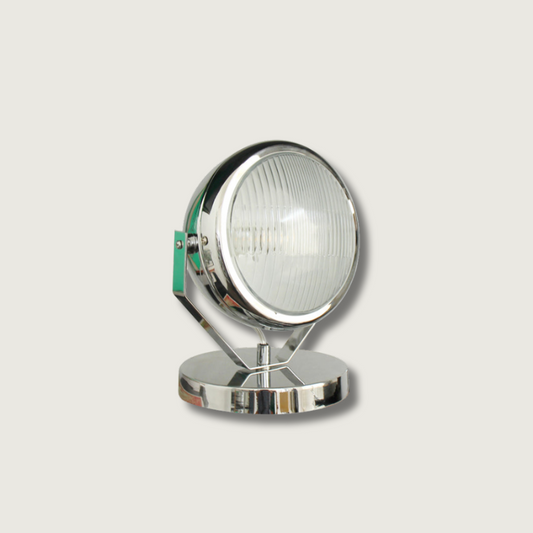 GlassMetal – Lampada da Tavolo LED Moderna con Design Elegante