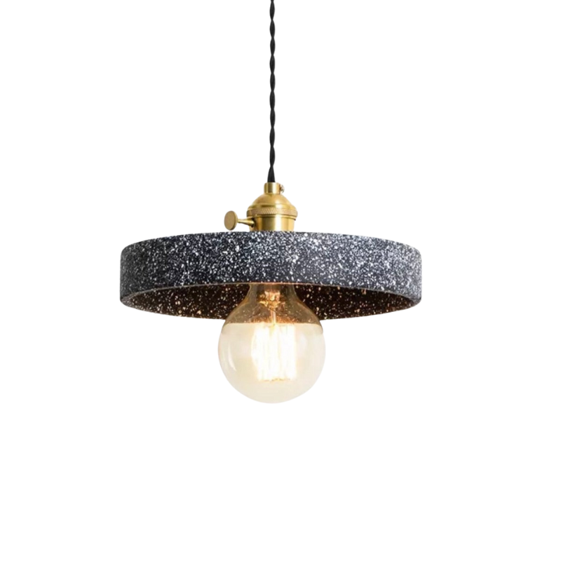 UrbanLume – Lampada a sospensione in cemento moderno