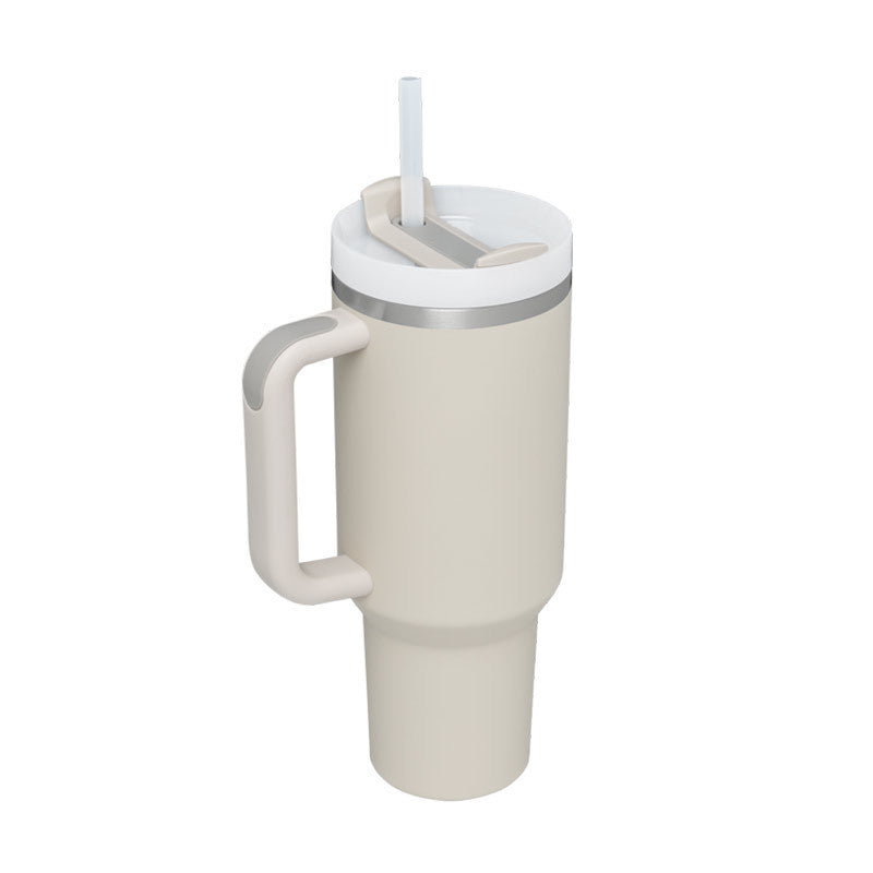 ChillMug - Isoleret Drikkekrus med sugerør