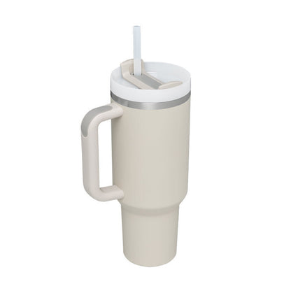 ChillMug - Isoleret Drikkekrus med sugerør