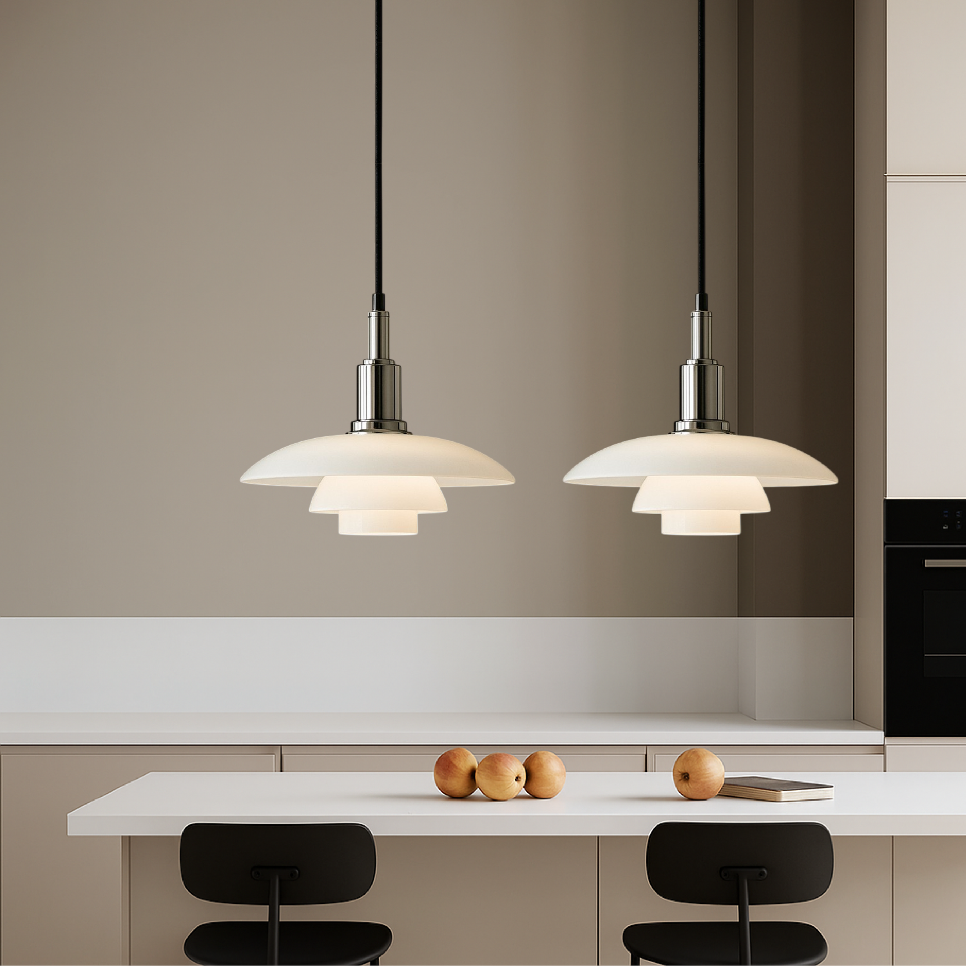 2/3 head Danish design pendant lamp 5