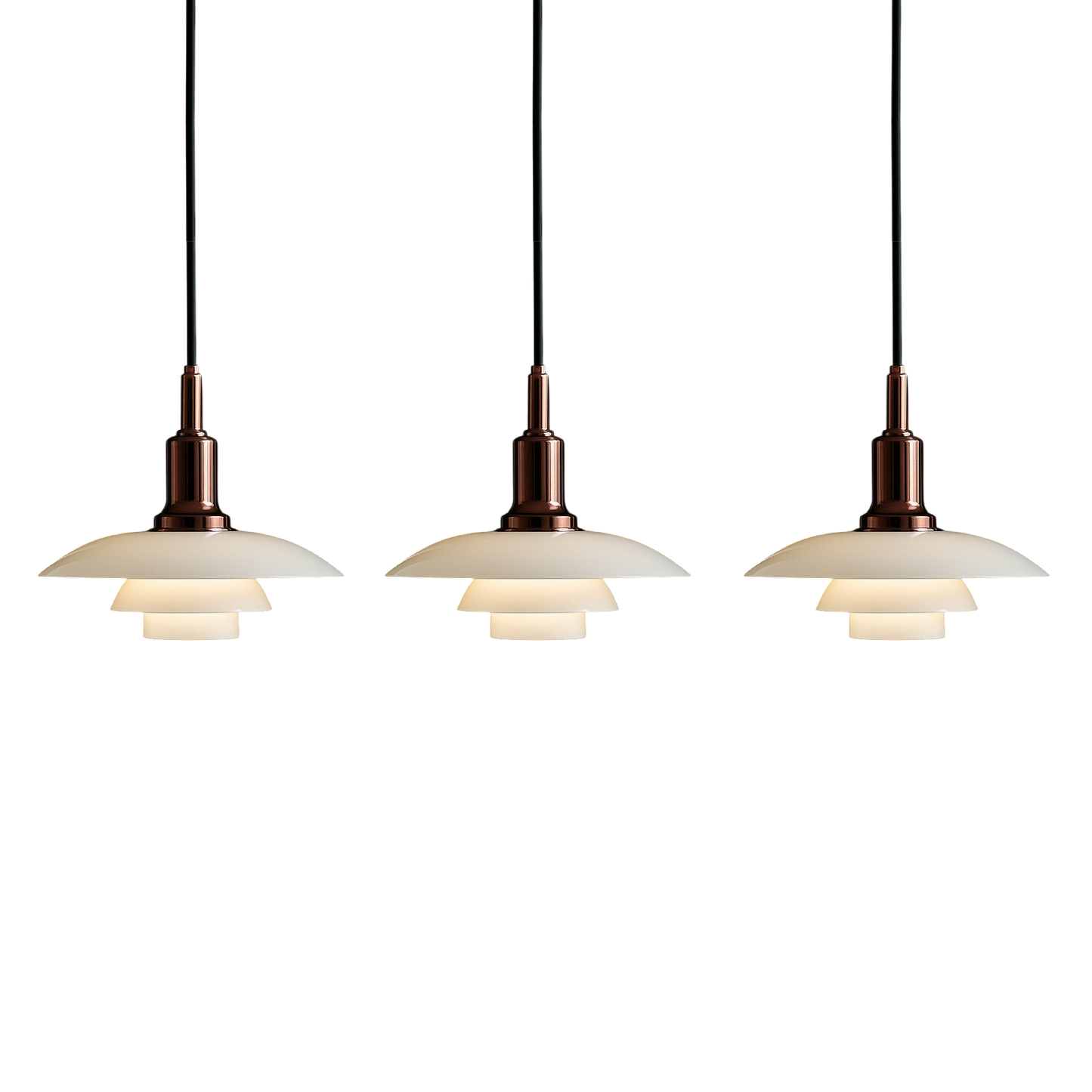 2/3 head Danish design pendant lamp 8