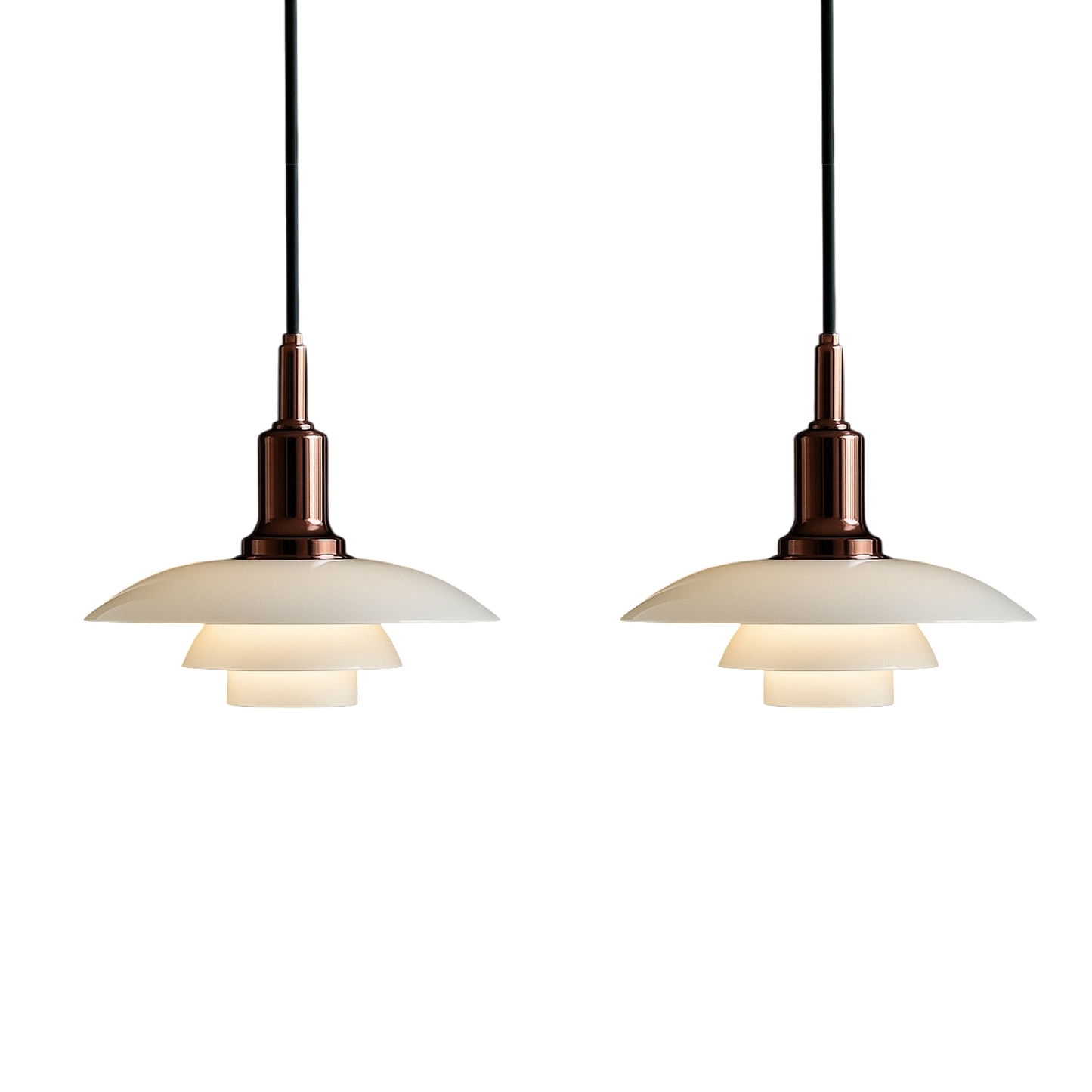 2/3 head Danish design pendant lamp 9