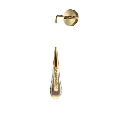 LuxeGlide – Schicke Wassertropfen-LED-Wandleuchte