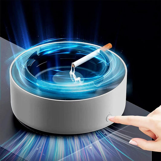 Smoke Removal Air Purifier Ashtray with Advanced Filtration System – Stylish Indoor Odor Eliminator for Clean Air-1