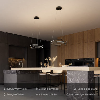 MetalAura - Sophisticated Hanging Lamp
