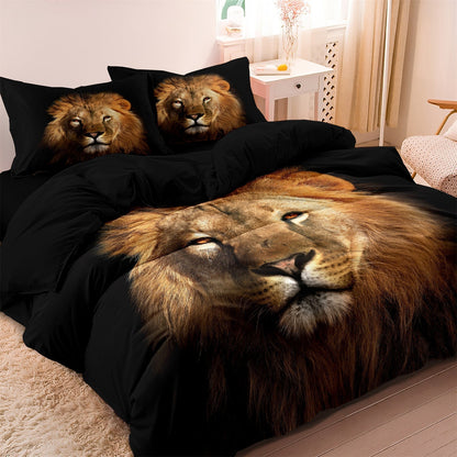 PrideHaven - Ropa de cama de lujo con temática de león