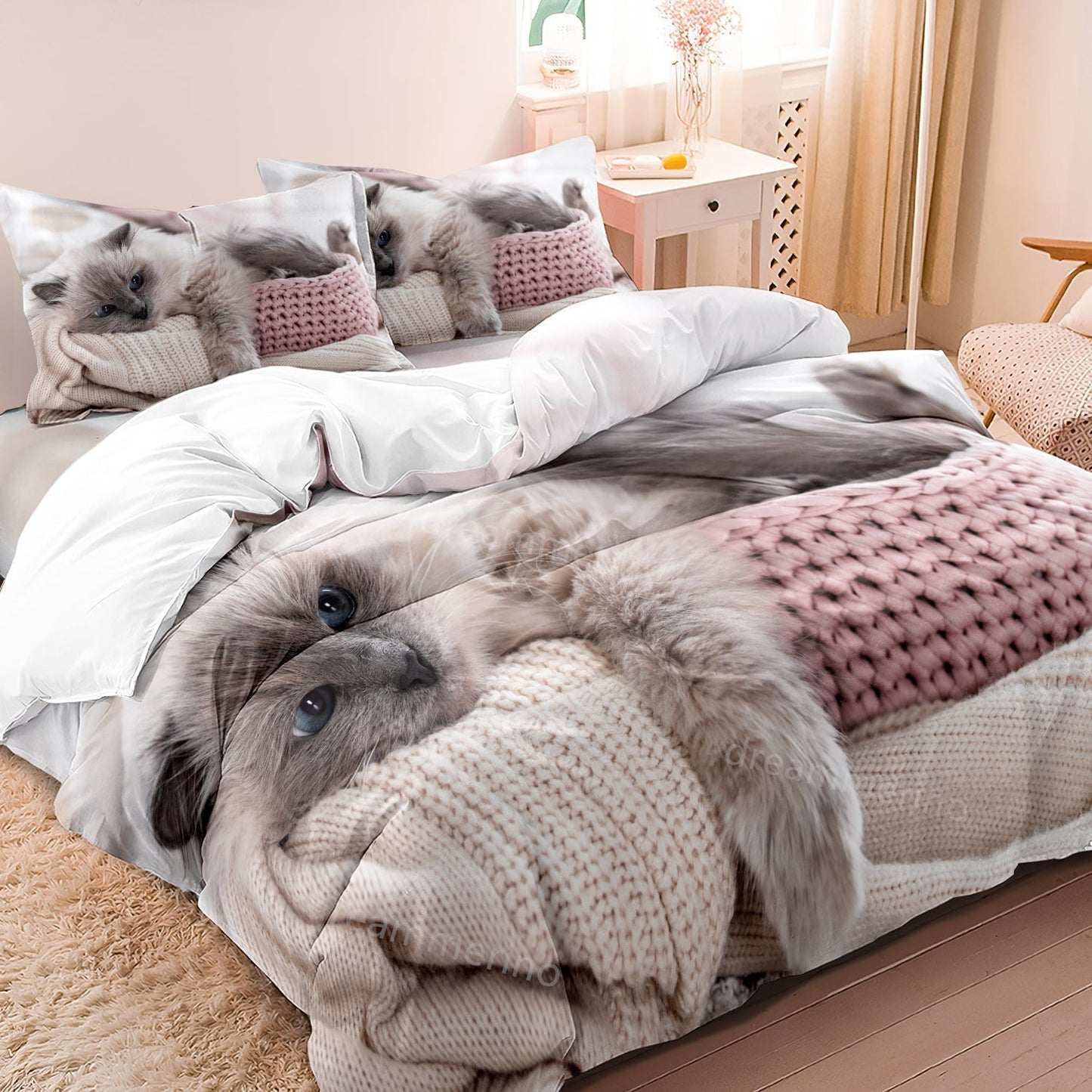 PurrfectHaven - Cat Inspired Bed Linen