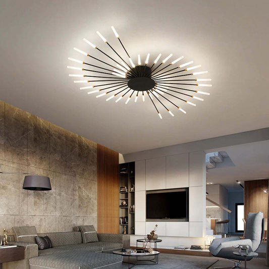 GlowHaven - Elegante Deckenlampe für Wohnräume