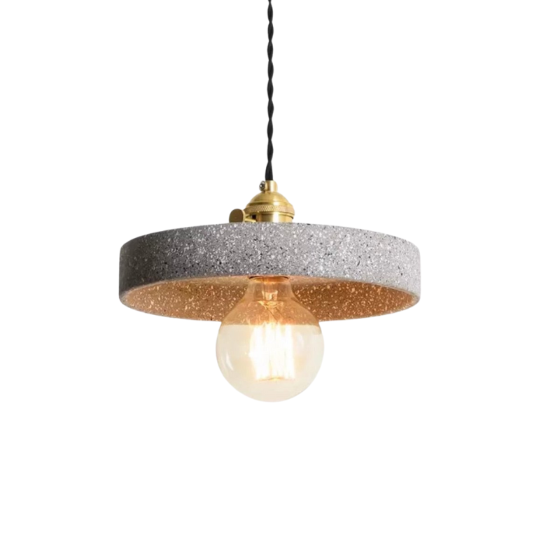 UrbanLume – Lampada a sospensione in cemento moderno