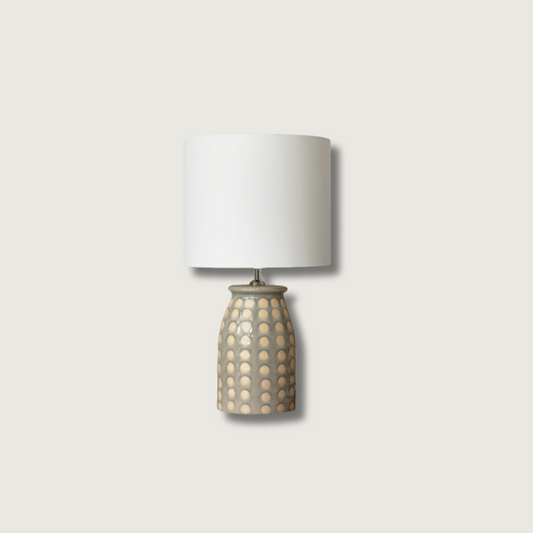 CeramLuxe – Lampada da Tavolo Classica con Tocco Artistico