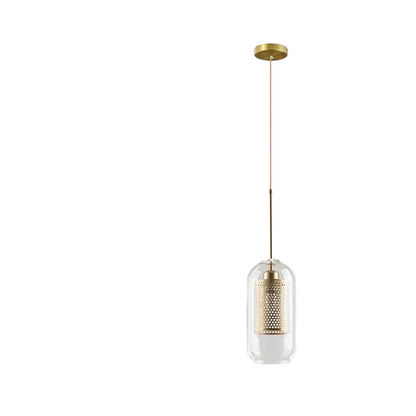 UrbanBeam – Stylish Iron and Glass Hanging Light