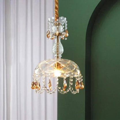 OpalGleam - Luxury Crystal Chandelier