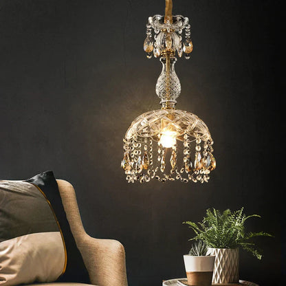 OpalGleam - Luxury Crystal Chandelier