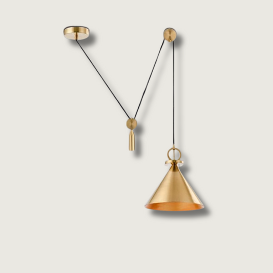LuxeBalance – Lampada da soffitto in rame moderno