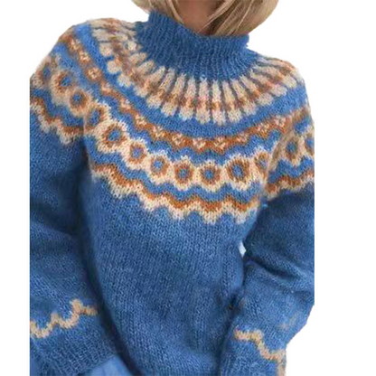 CassandraStyle | Classic Retro Knit Pullover for Women