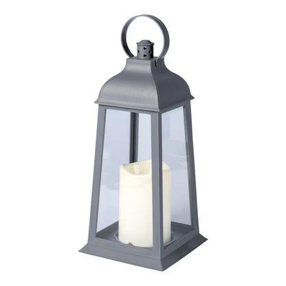 Vividglow - Set of 2 LED Camping Lanterns with Flickering Flame Effect-1