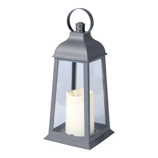 Vividglow - Set of 2 LED Camping Lanterns with Flickering Flame Effect-1